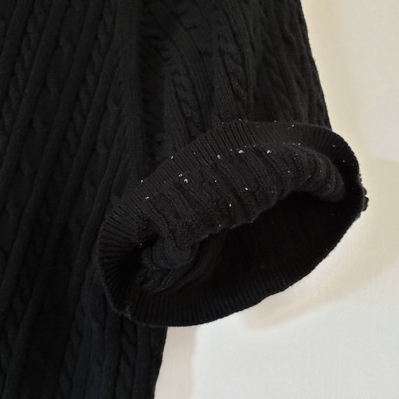 Pendleton Short Sleeve Cable Knit Sweater Shirt - Picture 7 of 7